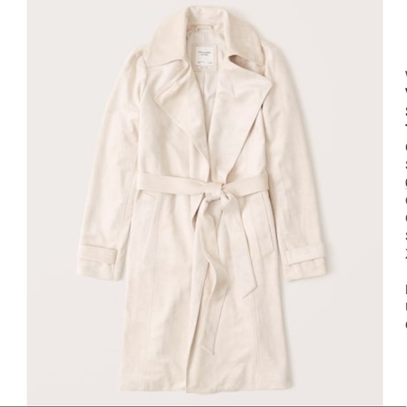 Abercrombie & Fitch Jackets & Blazers - Abercrombie Vegan Suede coat